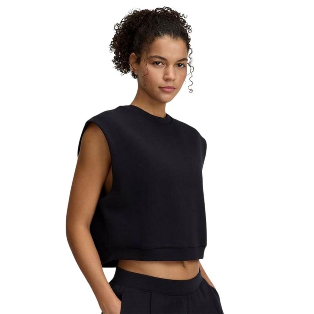 Under Armour Womens/Ladies Unstoppable Fleece Sleeveless Pullover / Black